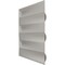 Ekena Millwork 19 5/8in. W x 19 5/8in. H Naomi EnduraWall Decorative 3D Wall Panel Covers 2.67 Sq. Ft. WP20X20NAISG - alternate 2
